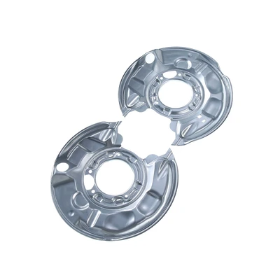 2 Pcs Rear Brake Dust Splash Shield