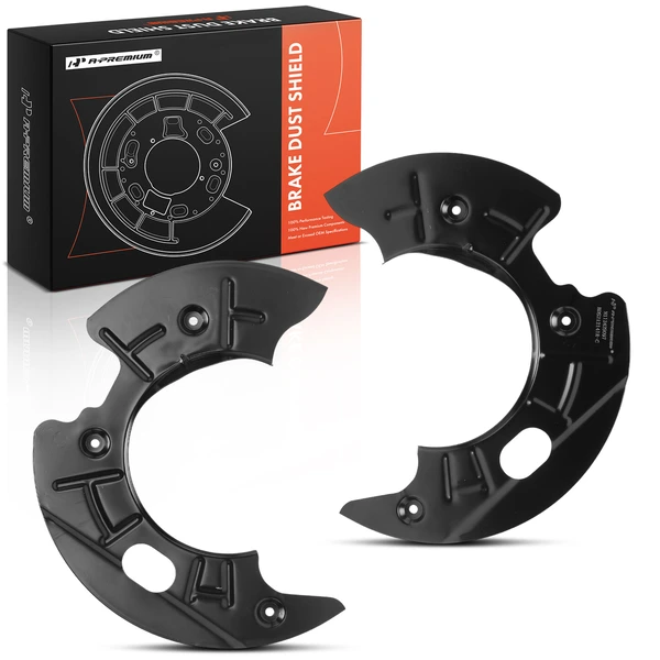 2 Pcs Front Brake Dust Shield for 2004-2011 Ford Ranger