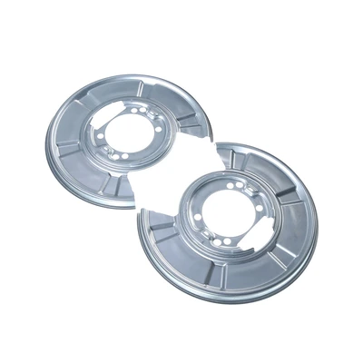 2 Pcs Rear Brake Dust Splash Shield
