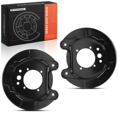 2 Pcs Rear Brake Dust Shield