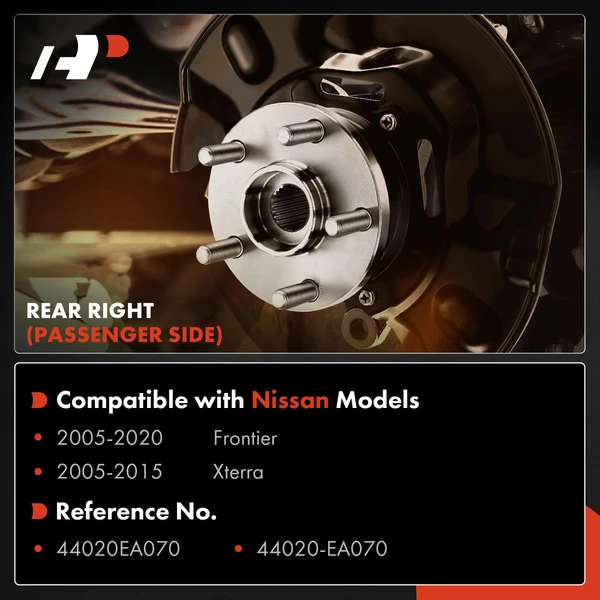 Rear Passenger Brake Dust Shield for Nissan Frontier 2005-2020 Xterra 2005-2015