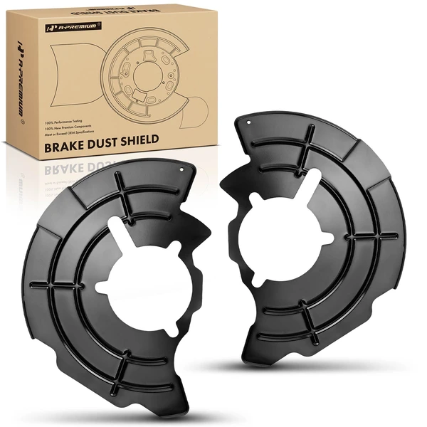 2 Pcs Front Brake Dust Shield for Jeep XK WK Commander 2007-2010 Grand Cherokee