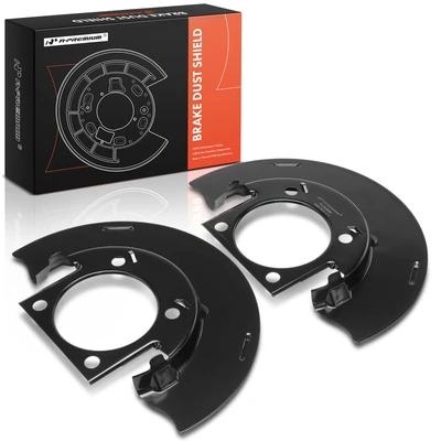 2 Pcs Front Brake Dust Shield
