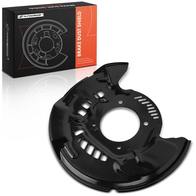 Front Driver Brake Dust Shield
