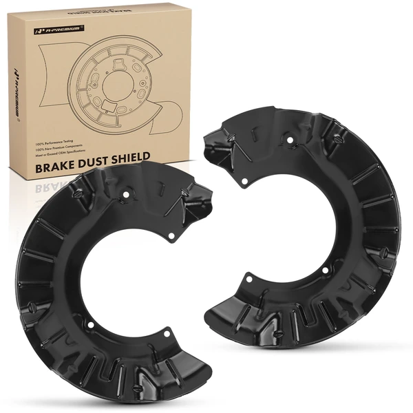 2 Pcs Front Brake Dust Shield for 2002-2008 Mini Cooper