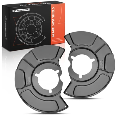 2 Pcs Front Brake Dust Shield