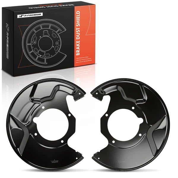 2 Pcs Front Brake Dust Shield for Toyota Land Cruiser Lexus LX470 1998-2007