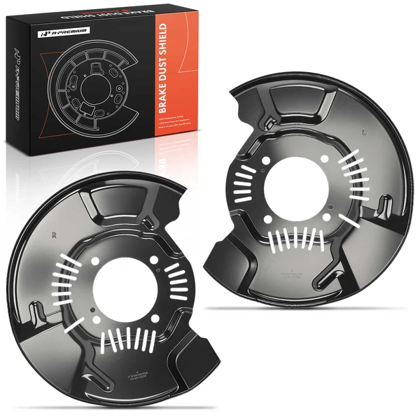 2 Pcs Front Brake Dust Shield for Toyota 4Runner 2010-2023 Lexus GX460 2010-2022