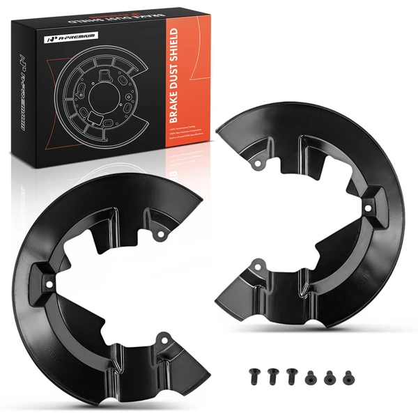 2 Pcs Front Brake Dust Shield for Ford Escape 2013-2019 Lincoln MKC 2017-2019