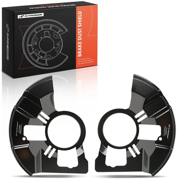 2 Pcs Front Brake Dust Shield for 2007-2012 Mazda CX-7