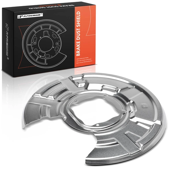 Rear Passenger Disc Brake Dust Shield for 2013-2019 BMW 650i Gran Coupe