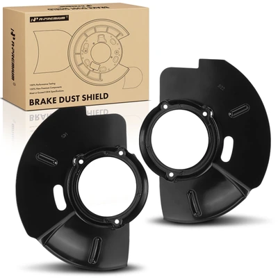 2 Pcs Front Brake Dust Shield