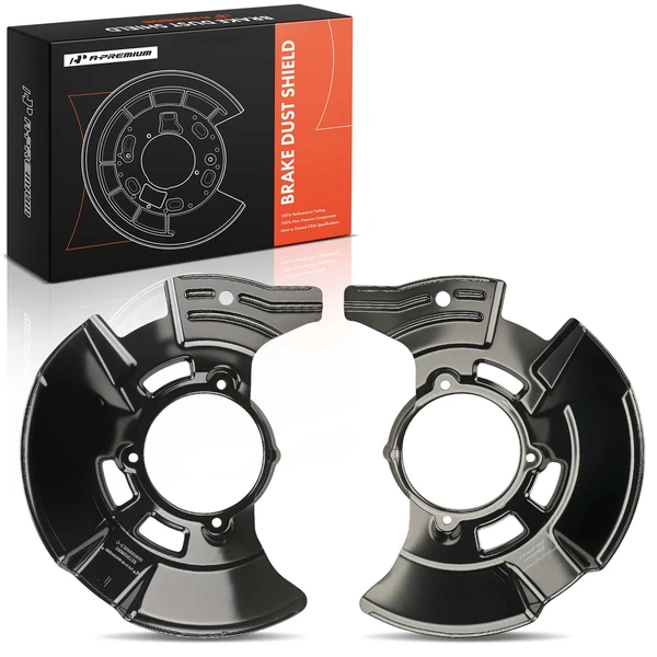 2 Pcs Front Brake Dust Shield for 2011-2013 Hyundai Sonata