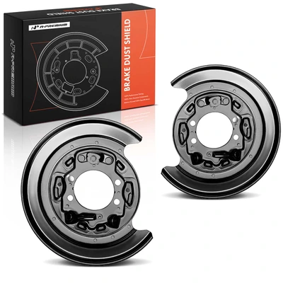 2 Pcs Rear Brake Dust Shield