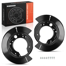 2 Pcs Rear Brake Dust Shield