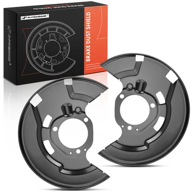2 Pcs Front Disc Brake Dust Shield