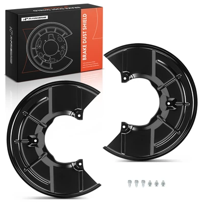 2 Pcs Front Brake Dust Shield