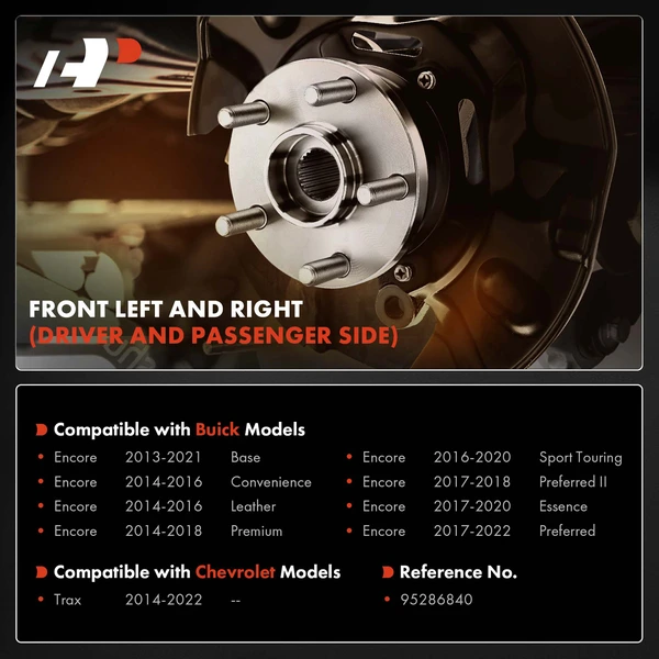 2 Pcs Front Brake Dust Shield for Buick Encore 2013-2022 Chevrolet Trax 2014-2022