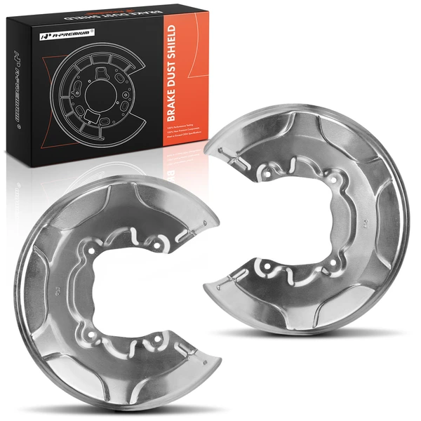 2 Pcs Rear Brake Dust Shield for Mini Cooper Cooper Clubman Cooper Countryman