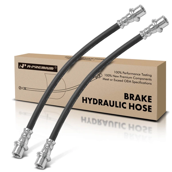 2 Pcs Front Brake Hydraulic Hose for Lexus GX460 GX470 Toyota 4Runner