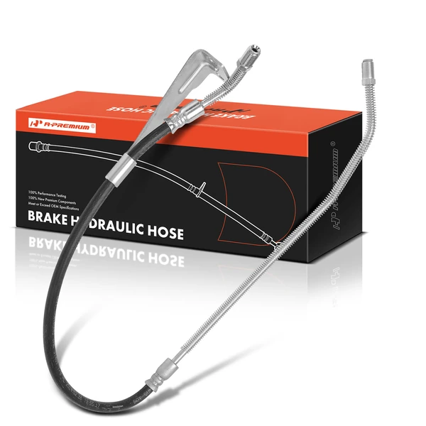 Rear Passenger Brake Hydraulic Hose for Chevy C6500 Kodiak 1997-2002 GMC B7