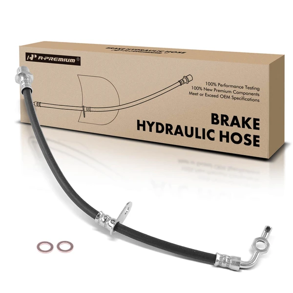 Front Driver Brake Hydraulic Hose for 1998-2007 Toyota Land Cruiser