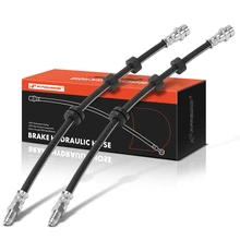 2 Pcs Front Brake Hydraulic Hose for 2000-2004 Ford Focus
