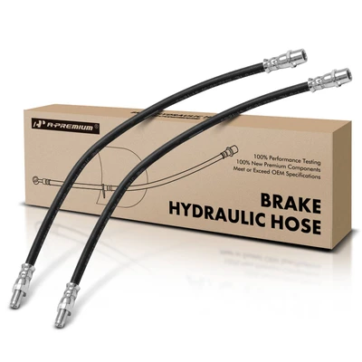 2 Pcs Front Brake Hydraulic Hose