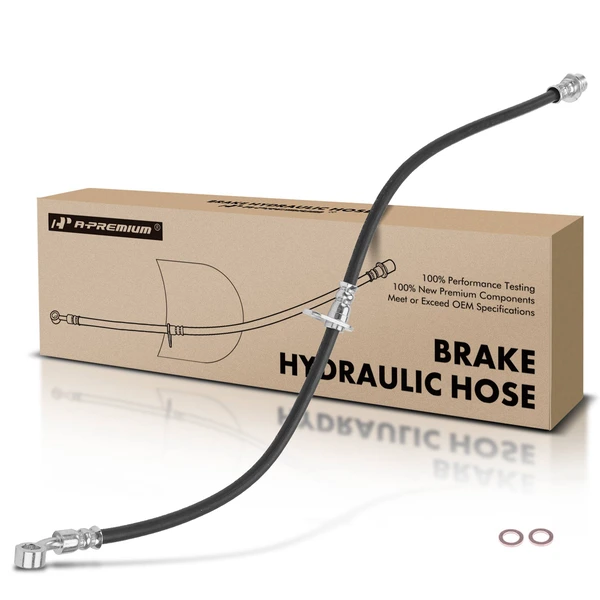 Front Driver Brake Hydraulic Hose for Honda Element 2003-2011 L4 2.4L