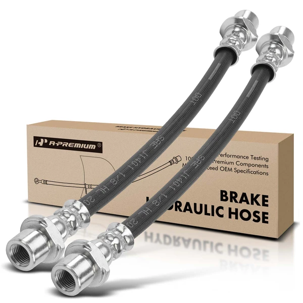2 Pcs Brake Hydraulic Hose for 2004-2010 Toyota Sienna