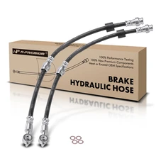 2 Pcs Front Brake Hydraulic Hose