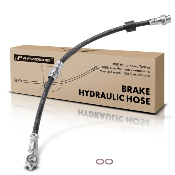 Front Driver or Passenger Brake Hydraulic Hose for Mazda MPV 2000-2006 3.0L