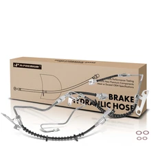 2 Pcs Rear Brake Hydraulic Hose for 2001-2002 Dodge Grand Caravan