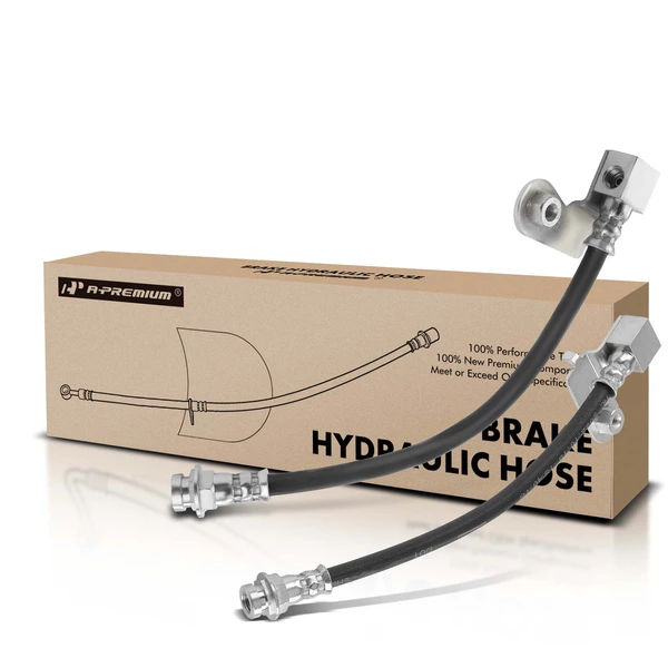 2 Pcs Rear Brake Hydraulic Hose for Chrysler PT Cruiser 2001-2005 2.4L