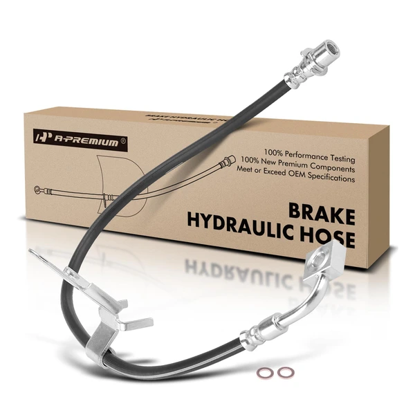 Front Driver Brake Hydraulic Hose for 2011 Dodge Charger