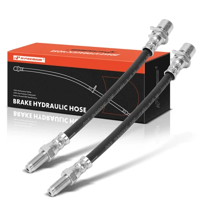 2 Pcs Rear Brake Hydraulic Hose