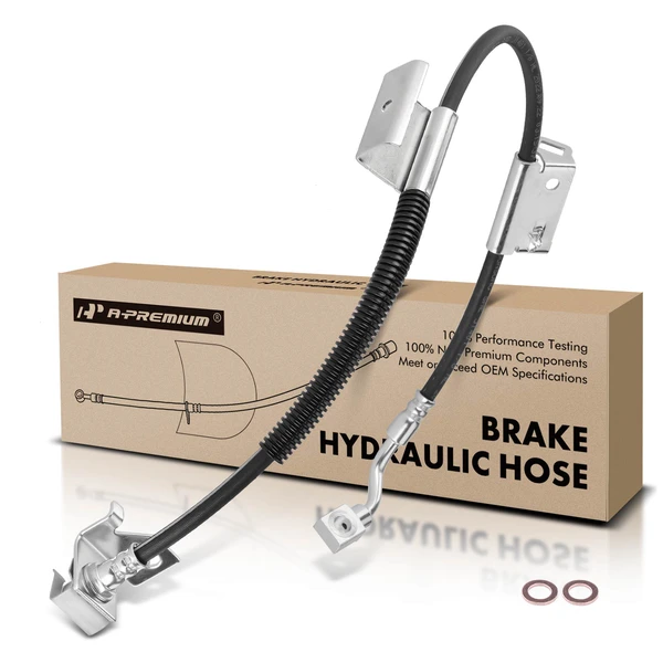 Front Driver Brake Hydraulic Hose for 2003-2005 GMC Sierra 1500