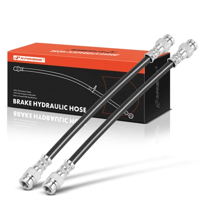 2 Pcs Rear Brake Hydraulic Hose