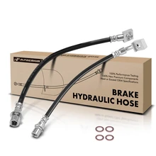 2 Pcs Rear Outer Brake Hydraulic Hose for 2003-2007 Cadillac CTS