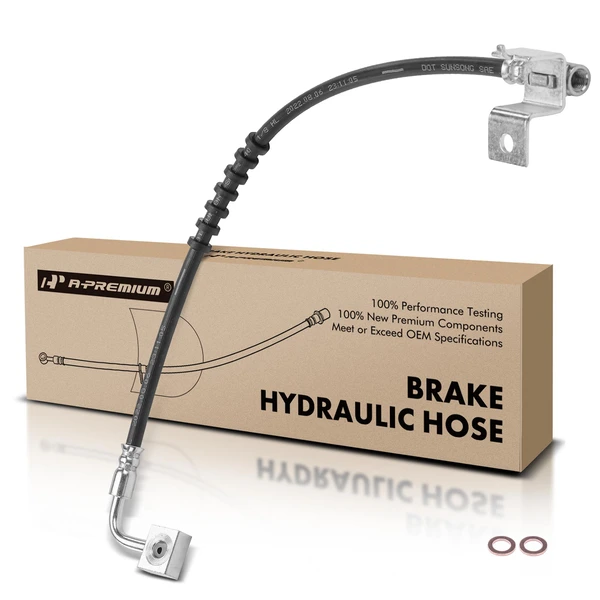 Front Passenger Brake Hydraulic Hose for Dodge Ram 1500 2000-2001 Ram 2500 RWD