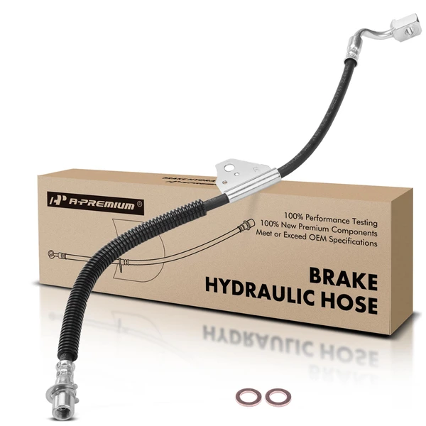 Front Passenger Brake Hydraulic Hose for 2003-2005 GMC Safari