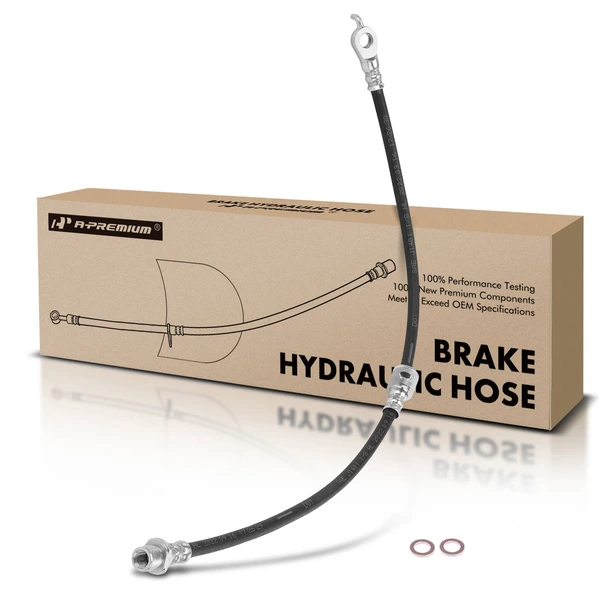 Front Passenger Brake Hydraulic Hose for 2003-2008 Toyota Corolla