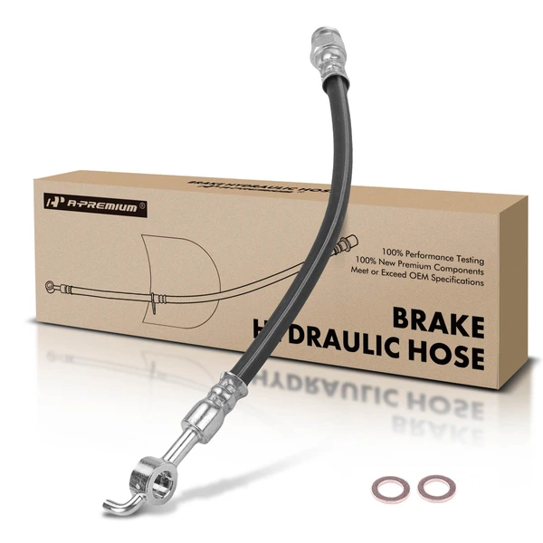 Rear Driver or Passenger Brake Hydraulic Hose for 2006-2009 Mercury Milan