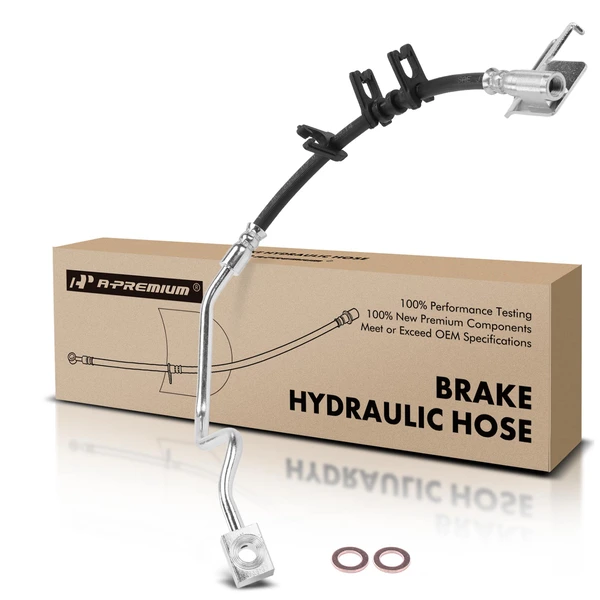 Front Driver Brake Hydraulic Hose for 2002-2005 Mercury Mountaineer