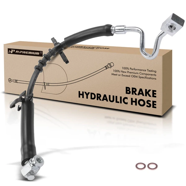 Front Driver Brake Hydraulic Hose for 2006-2008 Lincoln Mark LT