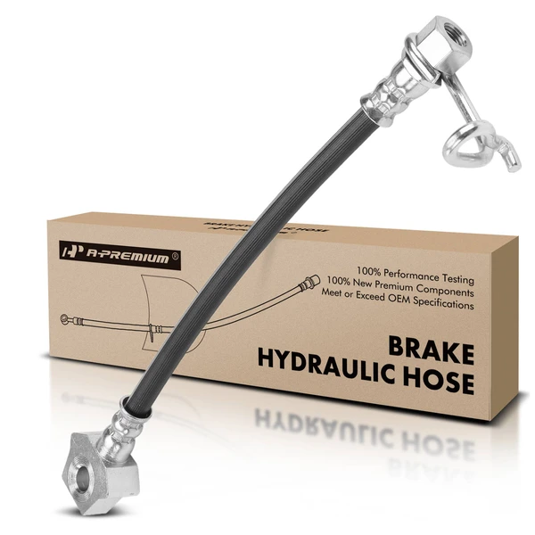 Rear Passenger Brake Hydraulic Hose for Ford F-350 Super Duty 00-04 Cab Chassis