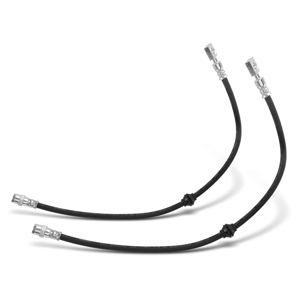 2 Pcs Front Brake Hydraulic Hose for Mini Cooper 2002-2008 L4 1.6L