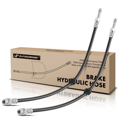 2 Pcs Front Brake Hydraulic Hose