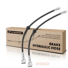 2 Pcs Rear Brake Hydraulic Hose