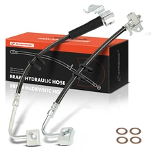 2 Pcs Rear Brake Hydraulic Hose for 2006-2010 Jeep Commander